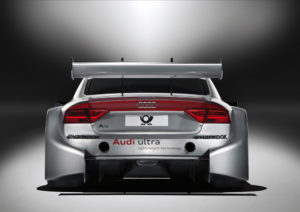 Heck des Audi A5 DTM für die DTM Saison 2012 