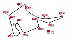 DTM Hockenheimring 2 Streckenlayout Saisonfinale der DTM
