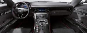 SLS AMG Coupe Black Series Innenraum sehr hochwertig