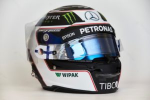 Mercedes AMG Petronas Motorsport Valtteri Bottas Helm
