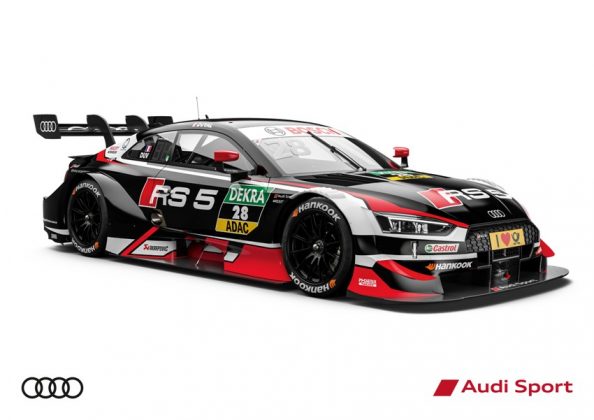 Audi RS 5 DTM 2018 Loilc Duval DTM Saison 2018 &copy; Audi Communications Motorsport