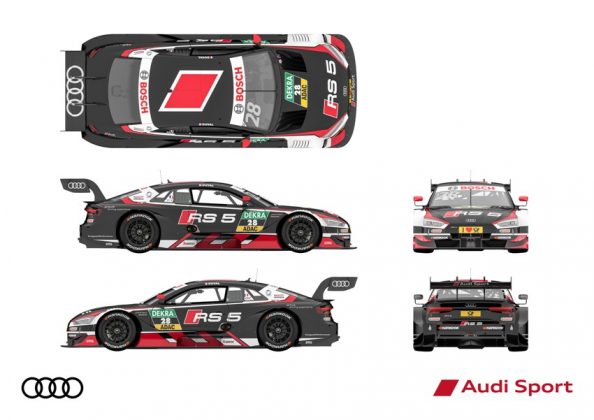 Audi RS 5 DTM 2018 Loilc Duval DTM Saison 2018 alle Ansichten &copy; Audi Communications Motorsport
