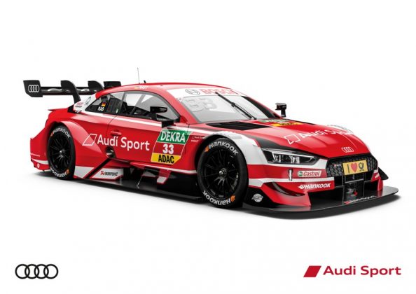 Audi RS 5 DTM 2018 Rene Rast DTM Saison 2018 &copy; Audi Communications Motorsport