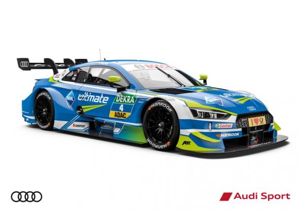 Audi RS 5 DTM 2018 Robin Frijns DTM Saison 2018 &copy; Audi Communications Motorsport