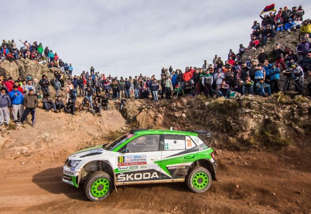 Skoda bei der Rallye Portugal 2018 © Skoda Motorsport