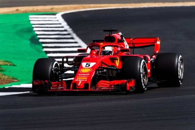 Formel 1 GP Grossbritannien Sebastian Vettel Ferrari. © Scuderia Ferrari