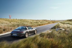 Porsche 911 Targa 4 GTS Exclusive Edition Heckansicht © Porsche
