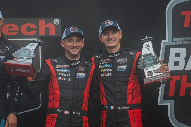 Nick Tandy (UK), Mathieu Jaminet (F), Porsche Penske Motorsport (#6) (l-r)